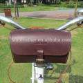Tourbon винтажный стиль коричневую корову кожаный стойка сумка сиденья велосипед седло мешок